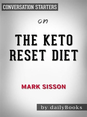 cover image of The Keto Reset Diet--by Mark Sisson​​​​​​​ | Conversation Starters